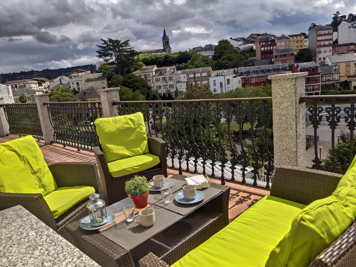 Atico Matias Lopez Apartman Sarria Kültér fotó