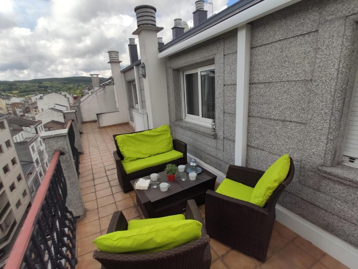 Atico Matias Lopez Apartman Sarria Kültér fotó